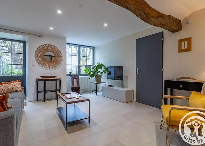 Сasa de vacaciones Entre Loire Et Layon, Terrasse, Jardin, Parking, Proche D'angers, Idéal Pour Couples - Fr-1-622-71